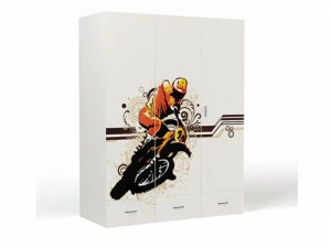 Шкаф ABC-KING 3х дверный Extreme Moto