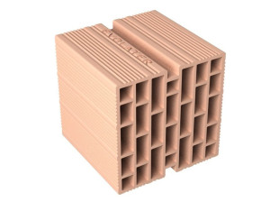 Теплоизоляционный кирпичный блок