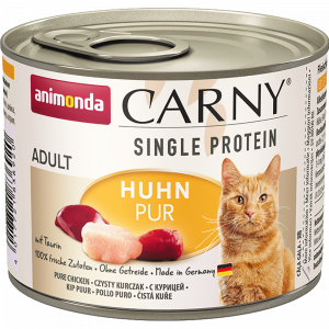 ПР0059592*6 Корм для кошек Carny Single Protein монобелковый курица банка 200г (упаковка - 6 шт) Animonda