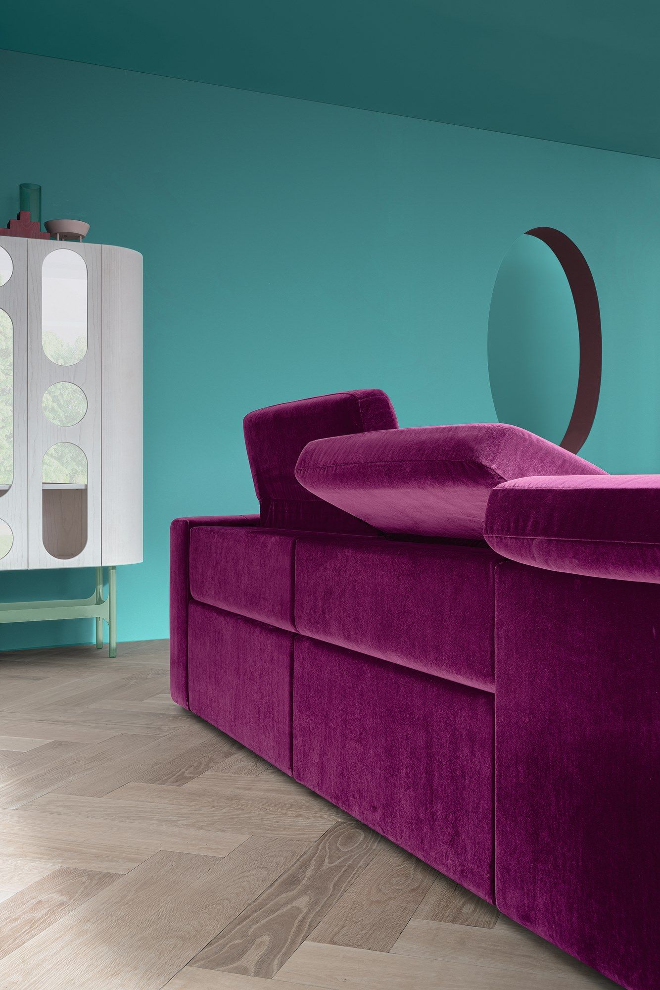 3-местный тканевый диван с полуостровом Felis Softliving ARCH-00144481 - Вид №15