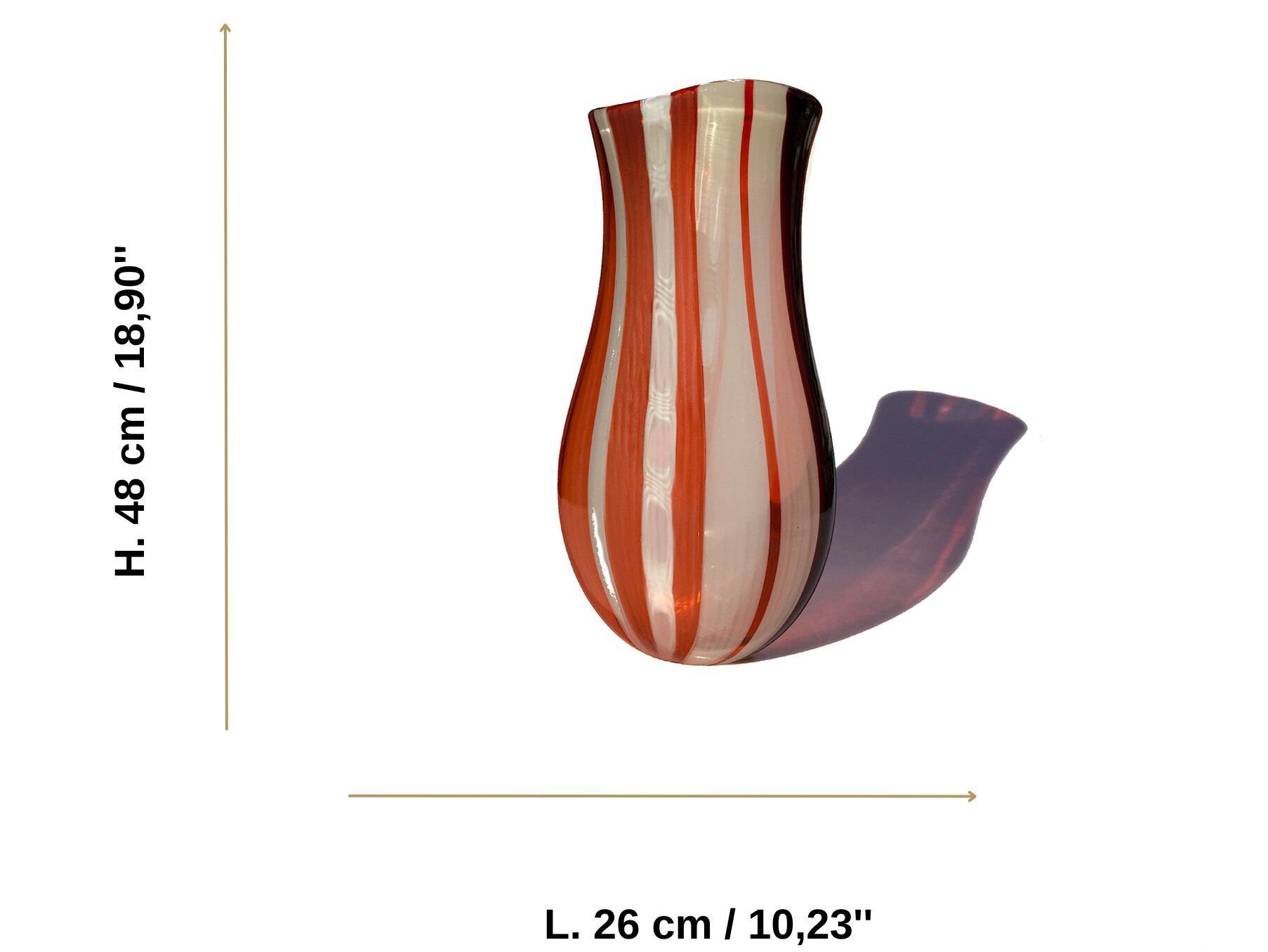 ВАЗа ручной работы из муранского стекла YourMurano Design vases ARCH-00116374 - Вид №7