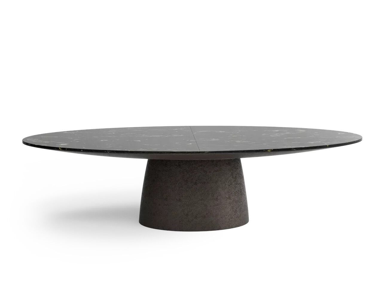 Овальный стол из стекловолокна с мраморным верхом GANSK MAGNA ARCH-00112162