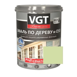 Эмаль по дереву и OSB VGT Профи 23181 цвет оливковый 2.5 кг