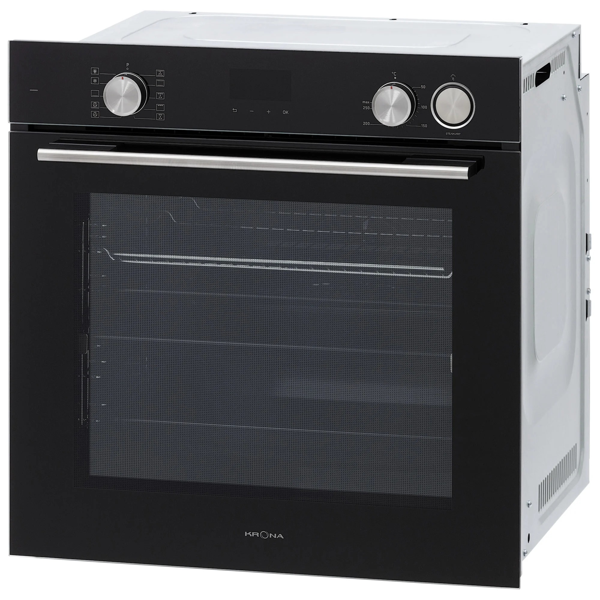 9014949 Электрический духовой шкаф KRONA NEBULA steam 60 BL черный KRONA1 STDN-0086297 - Вид №1
