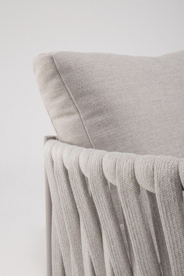 3-местный тканевый съемный садовый диван BIZZOTTO Jacinta ARCH-00090809 - Вид №5