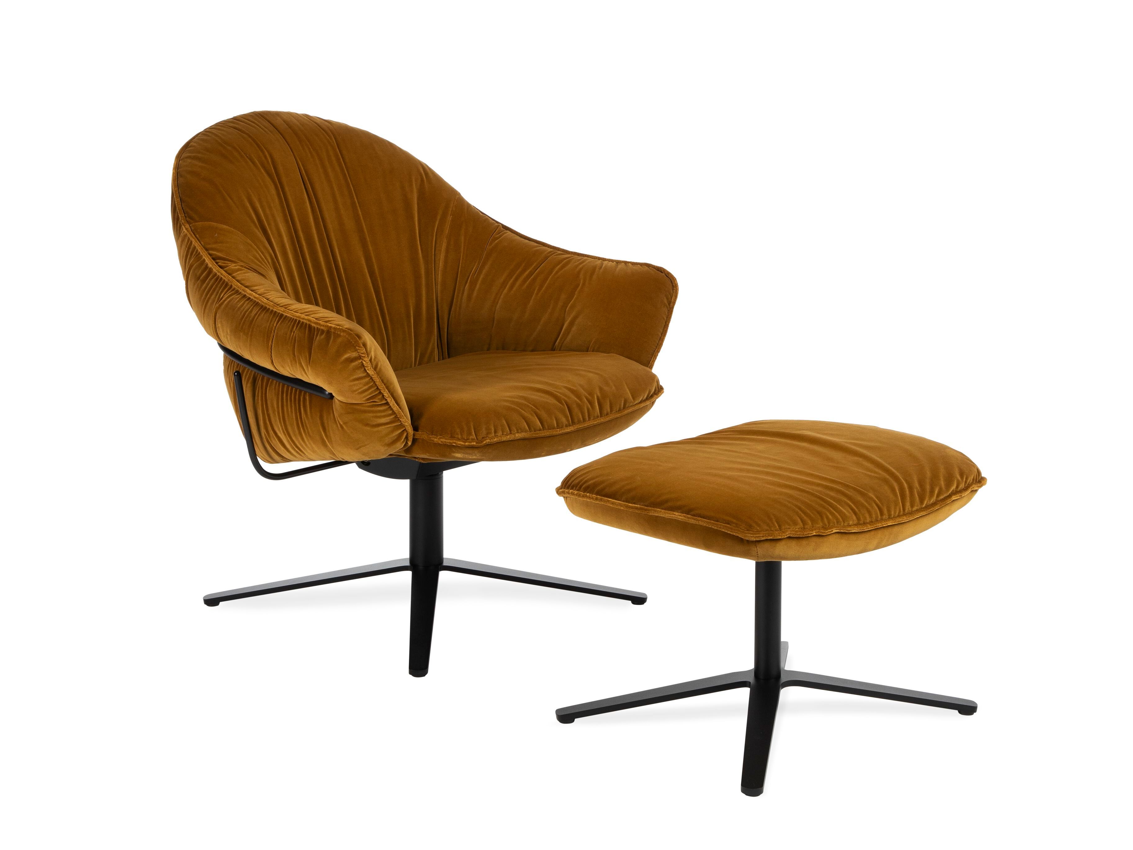 Тканевое вращающееся кресло с подлокотниками Freifrau Marie ARCH-00115998 - Вид №6