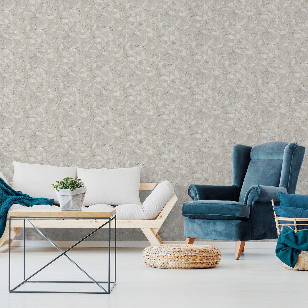 Обои с цветочными мотивами ICH Джайпур ARCH-00029856 - Вид №2