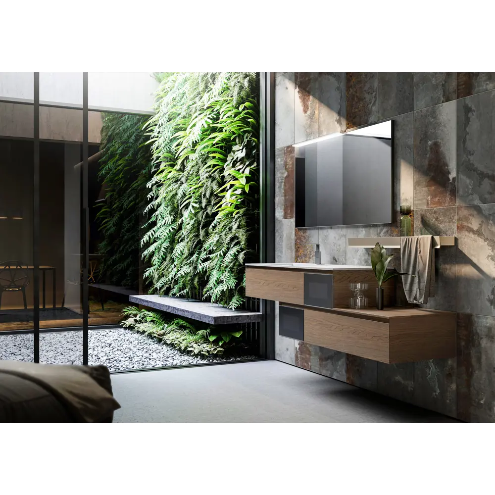 Керамин Этна 5: настенная плитка графит для современного интерьера 89398686 STLM-1576467 - Вид №6