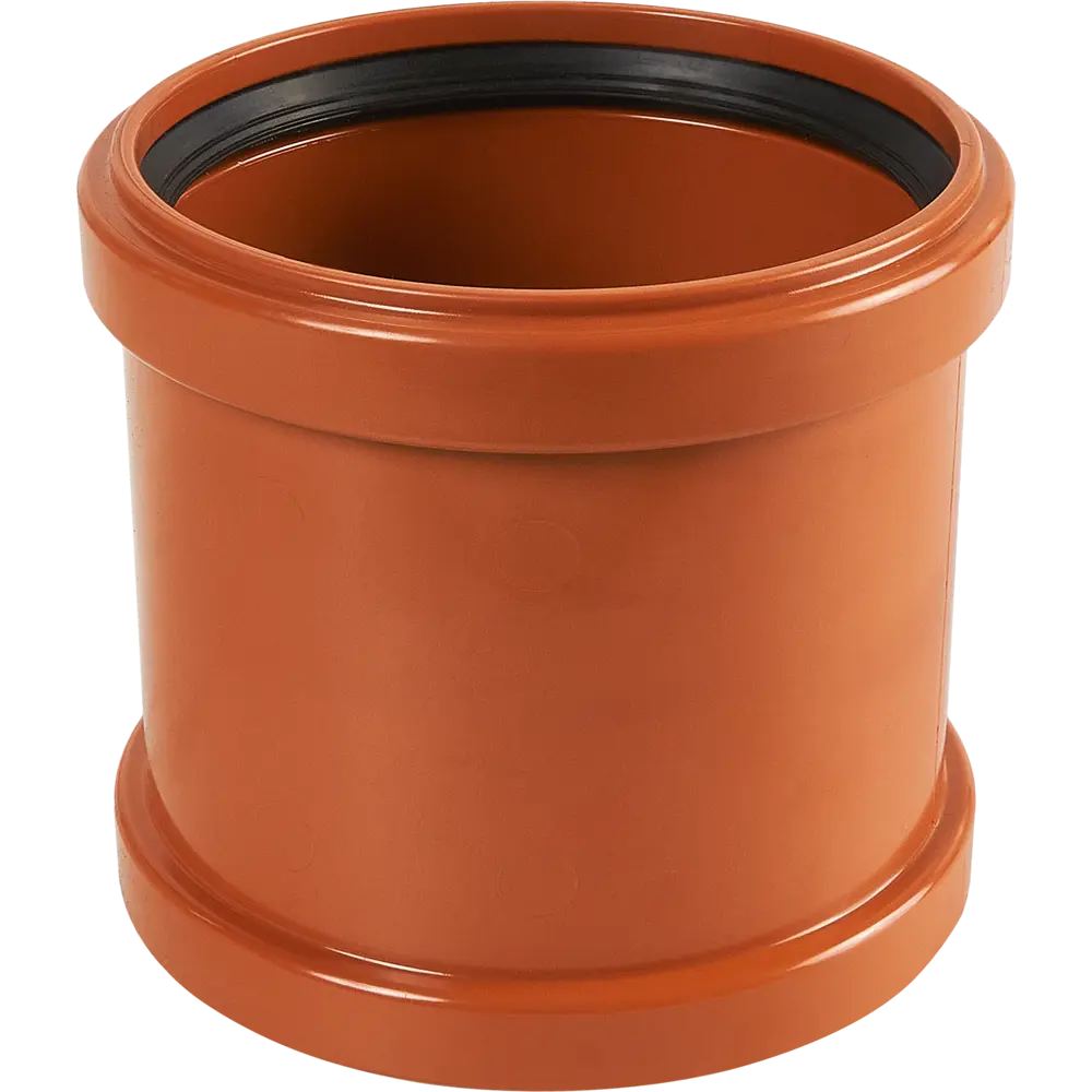 Муфта соединительная Хемкор d110 мм пластиковая для наружной канализации STLM-2205509