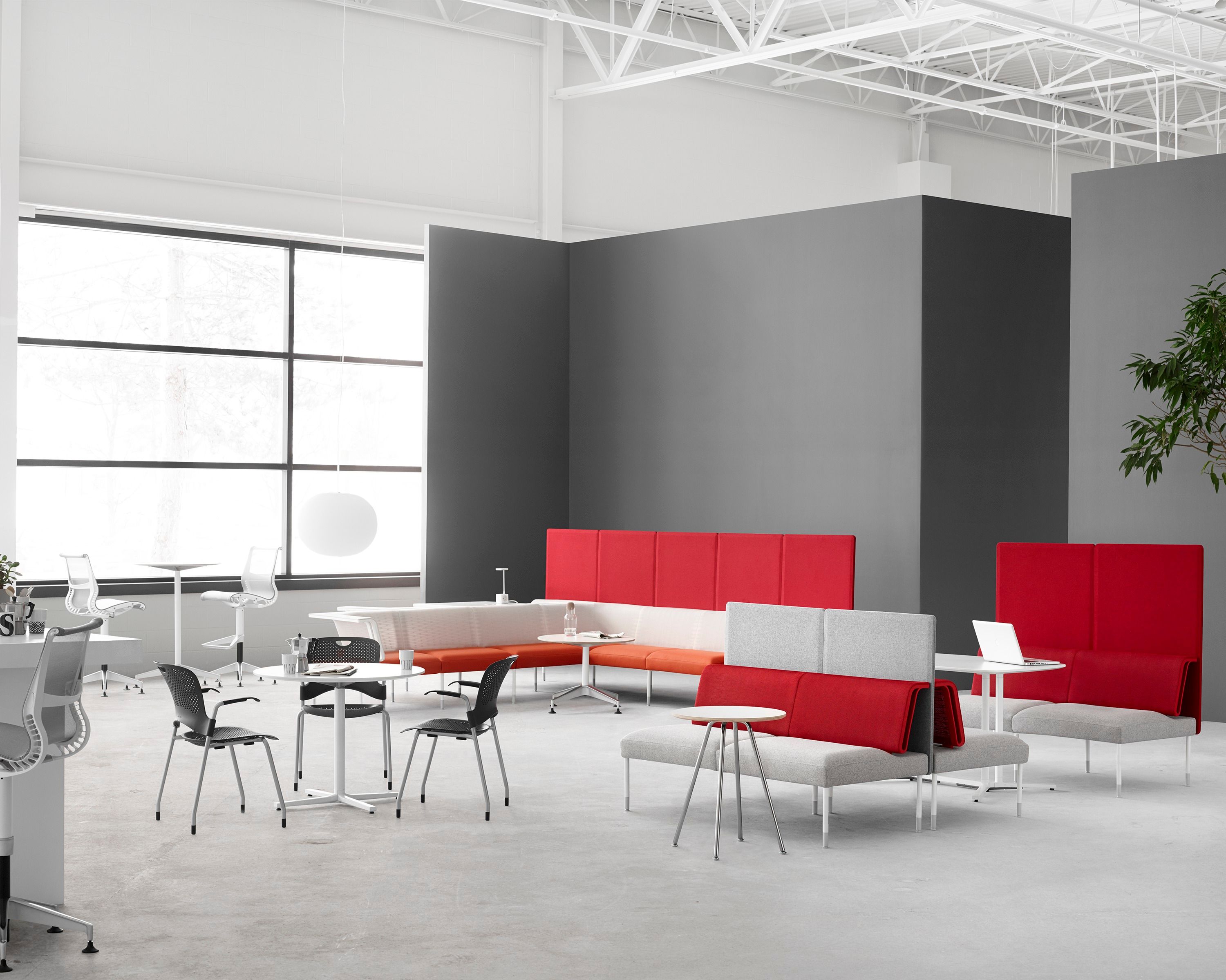 Модульный диван Herman Miller Ландшафт общественных помещений ARCH-00062068 - Вид №11