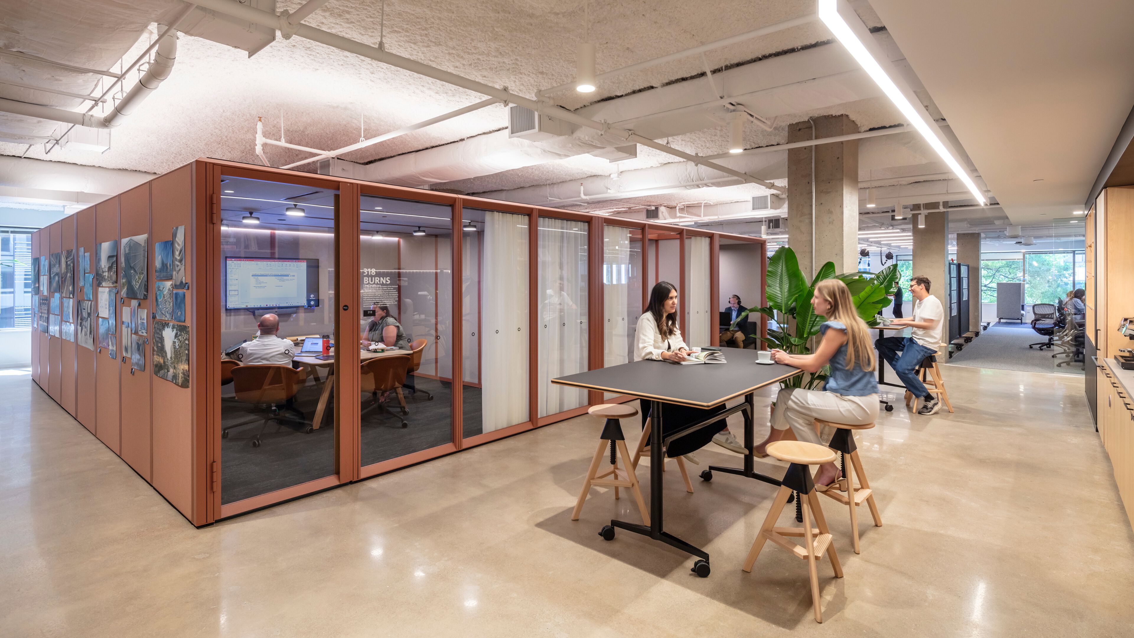 Модульный офисный остров из алюминия и стекла Mute Modular ARCH-00150205 - Вид №4