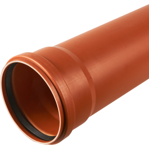 86923144 Труба канализационная SN4 d160x3000 мм для наружной канализации STLM-0072502 ХЕМКОР