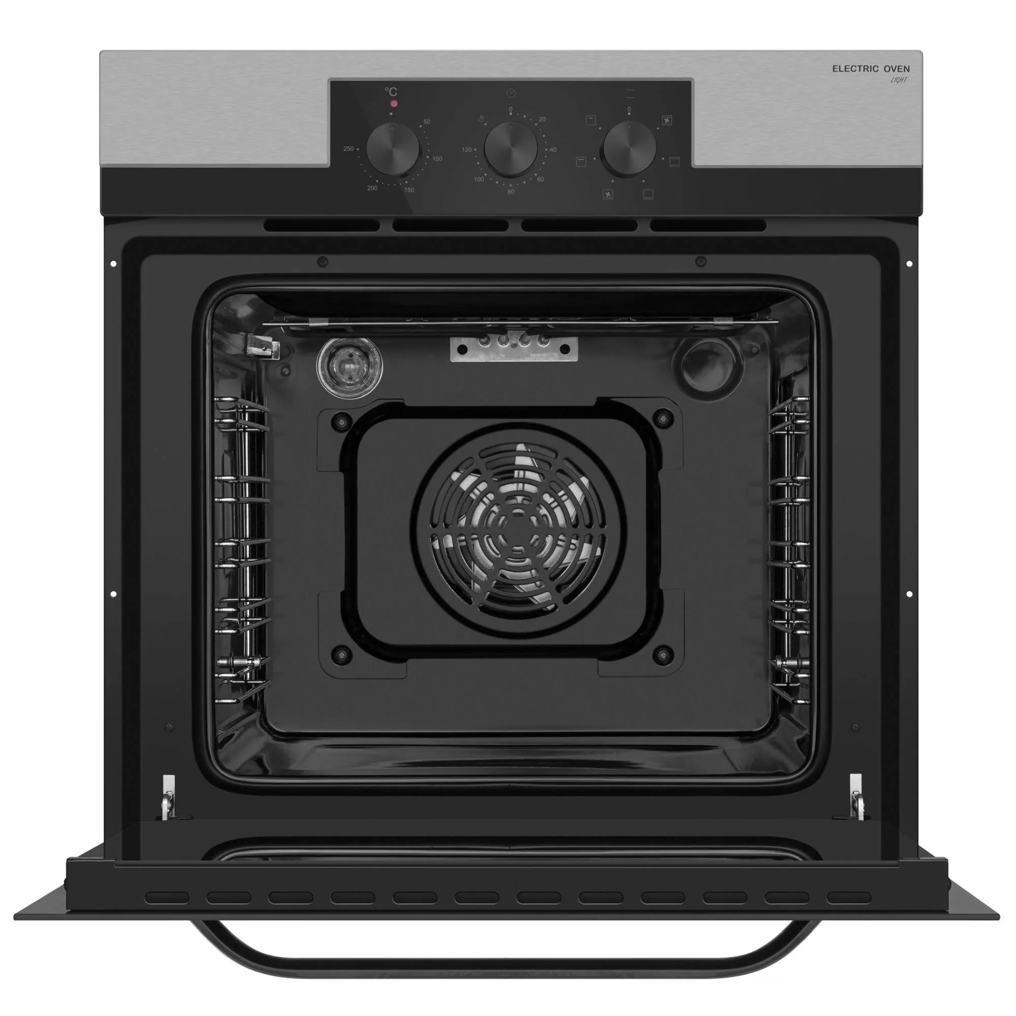 9168817 Электрический духовой шкаф Meferi MEO606IX LIGHT серебристый STDN-0075140 - Вид №1