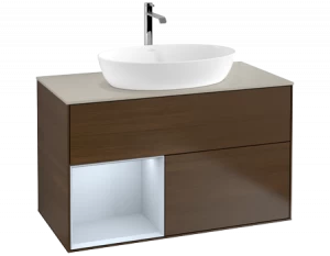 Villeroy&Boch Тумба под раковину Прямоугольная версия F773HAGN Finion Walnut Veneer