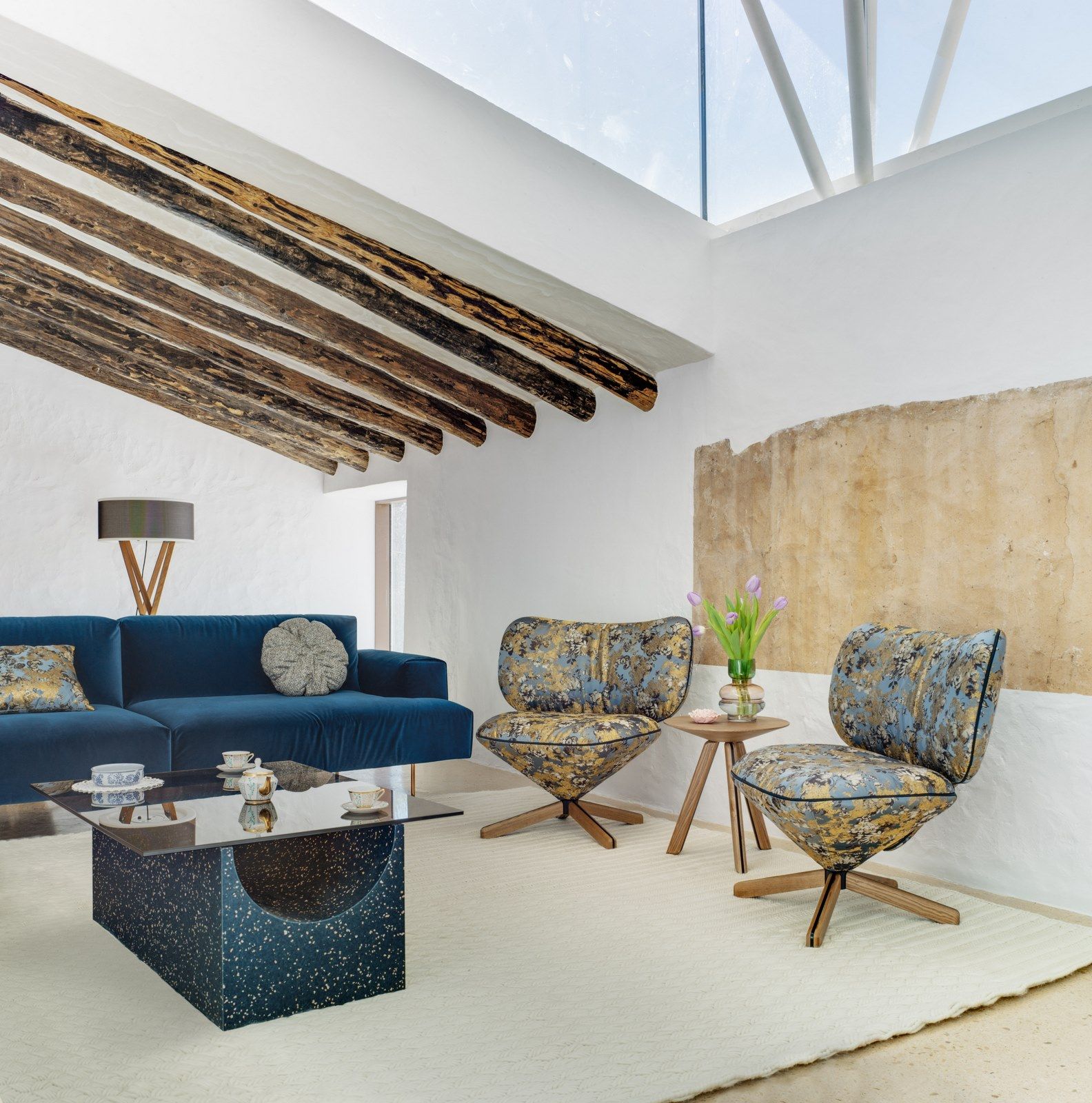 Тканевое кресло с подголовником SANCAL ARCH-00040198 - Вид №14