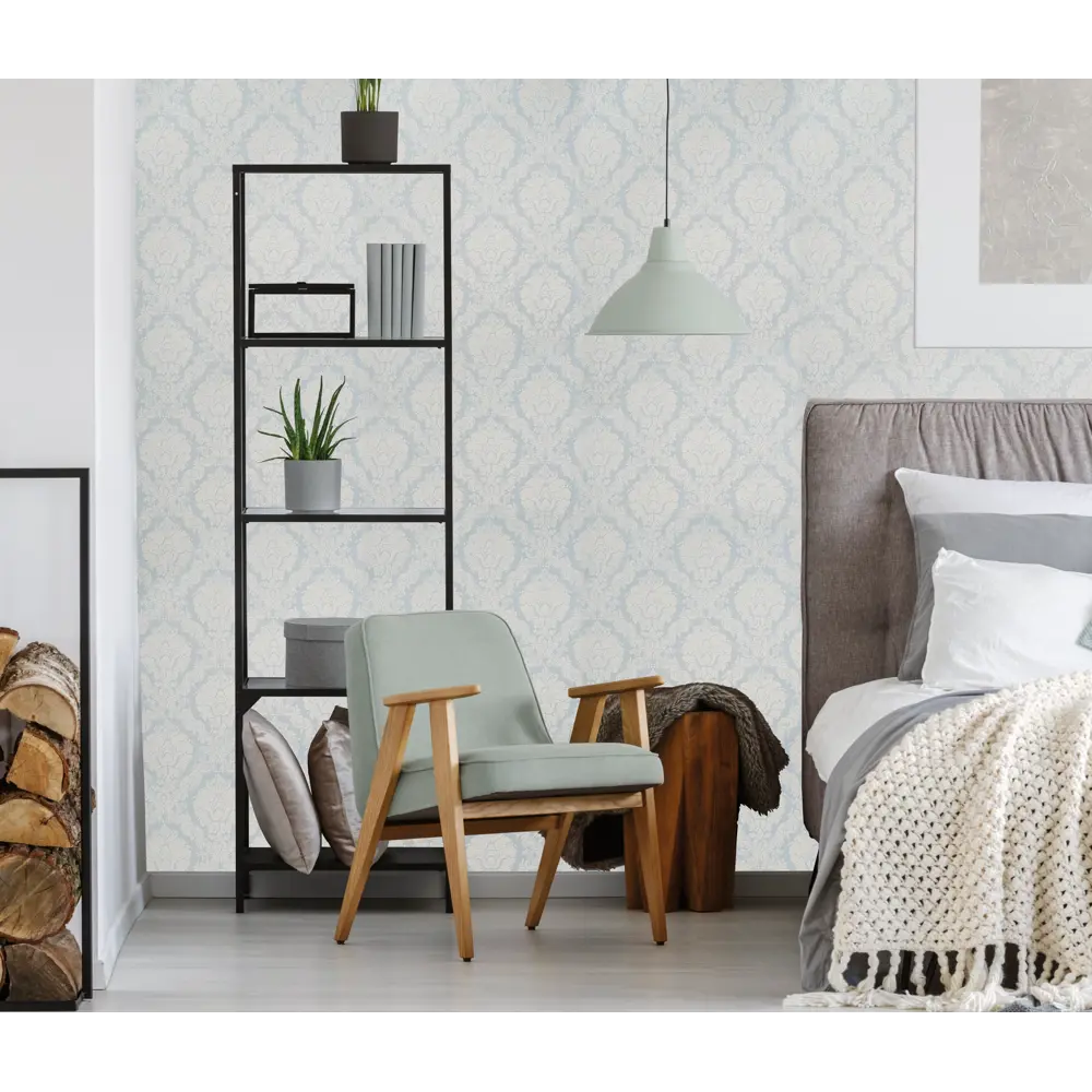 Обои флизелиновые A.S. Creation Ambassador синие 1.06 м 371654 STLM-2003226 - Вид №2