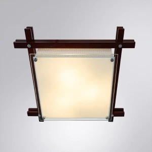 Светильник настенно-потолочный Arte lamp Archimede A6462pl-3ckb 3 лампы 9 м² цвет красный