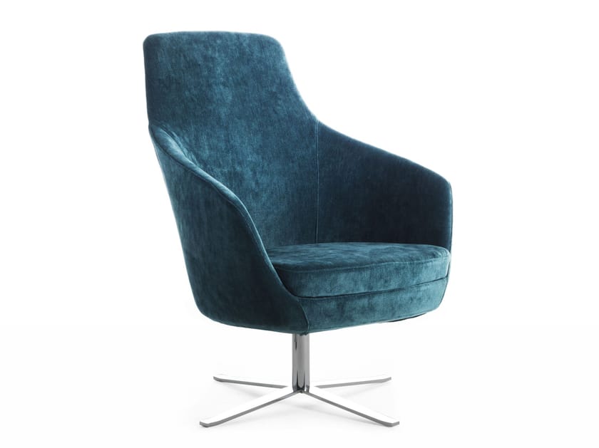 Тканевое вращающееся кресло GRUPPO FOX день Фокса ARCH-00128287