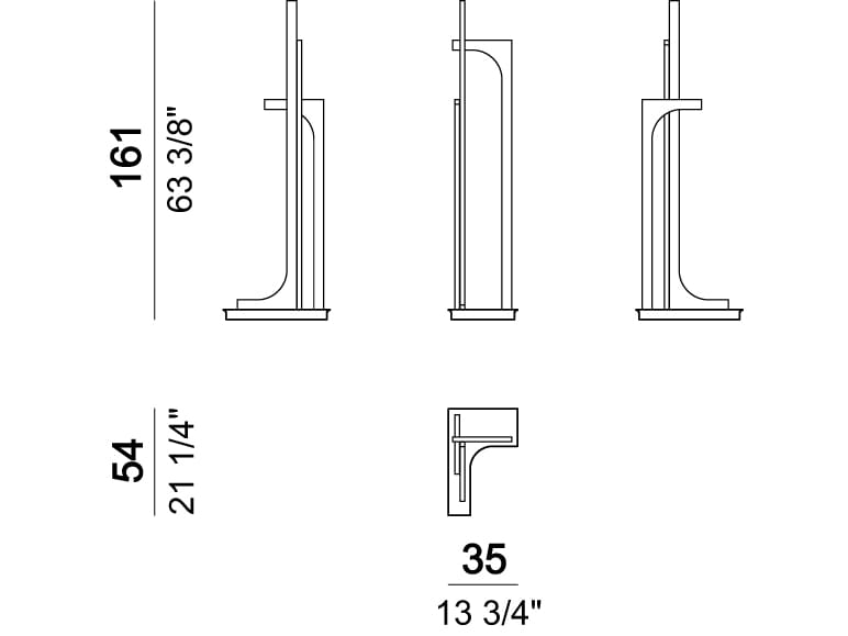 Металлический светодиодный торшер Arketipo Untitled ARCH-00035942 - Вид №3