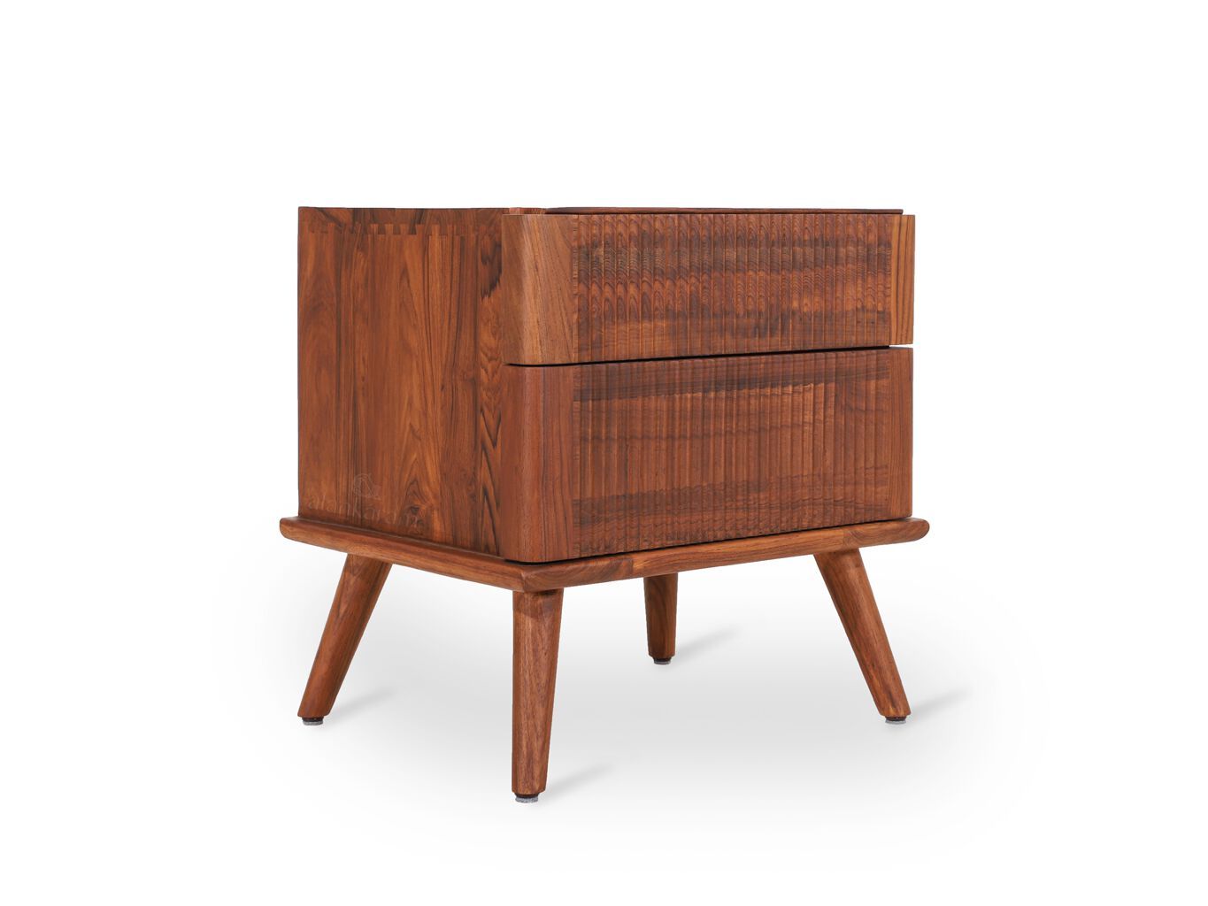 Тумбочка из тикового дерева с ящиками Alankaram VAITINI ARCH-00101614