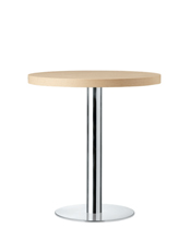 XT 477 Каркас стола с нижней крышкой из глянцевой или сатинированной нержавеющей стали. Колонна из глянцевой или сатинированной нержавеющей стали или бука. Et al. XT