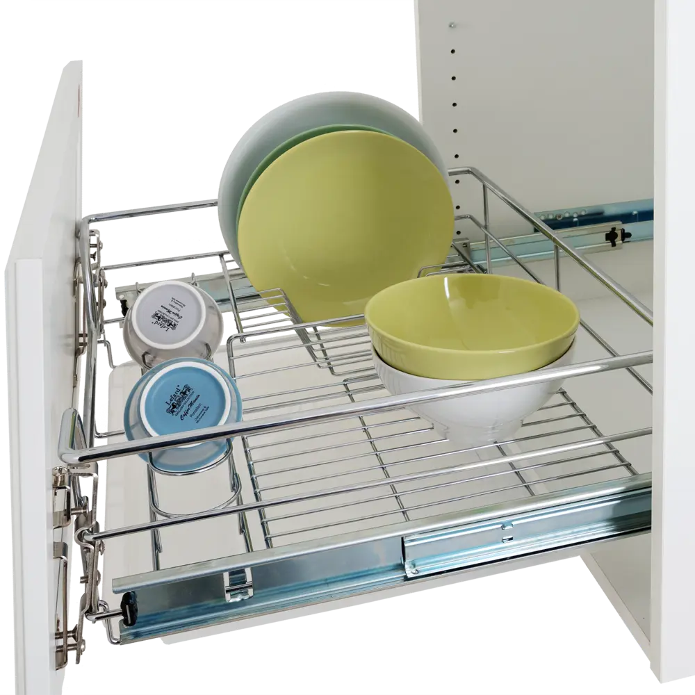 Сушилка выдвижная Jet для шкафа 60 см 52x15x43 см металл цвет хром Santreyd STLM-2181162 - Вид №4