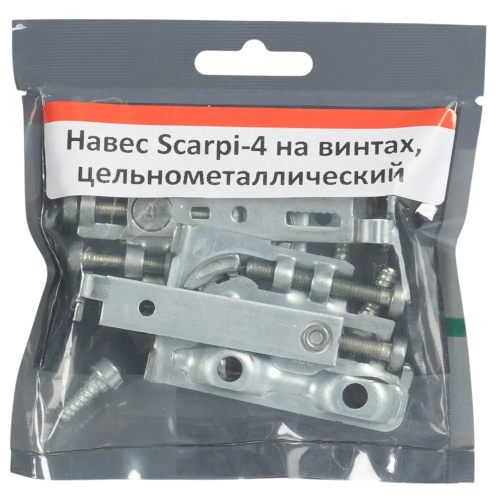 INDAUX Навесной кронштейн для мебели 40×18×80 мм серый комплект 2 шт 89402281 STLM-1576791 - Вид №2