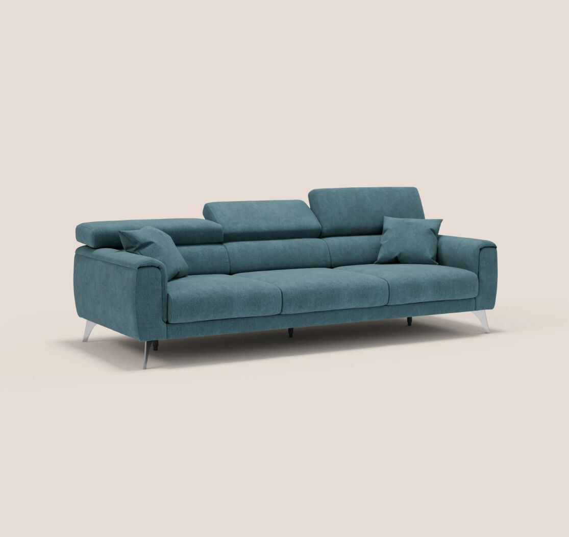 3-местный подголовник тканевый диван с откидной спинкой Divani.Store CARAVAGGIO ARCH-00135263 - Вид №2