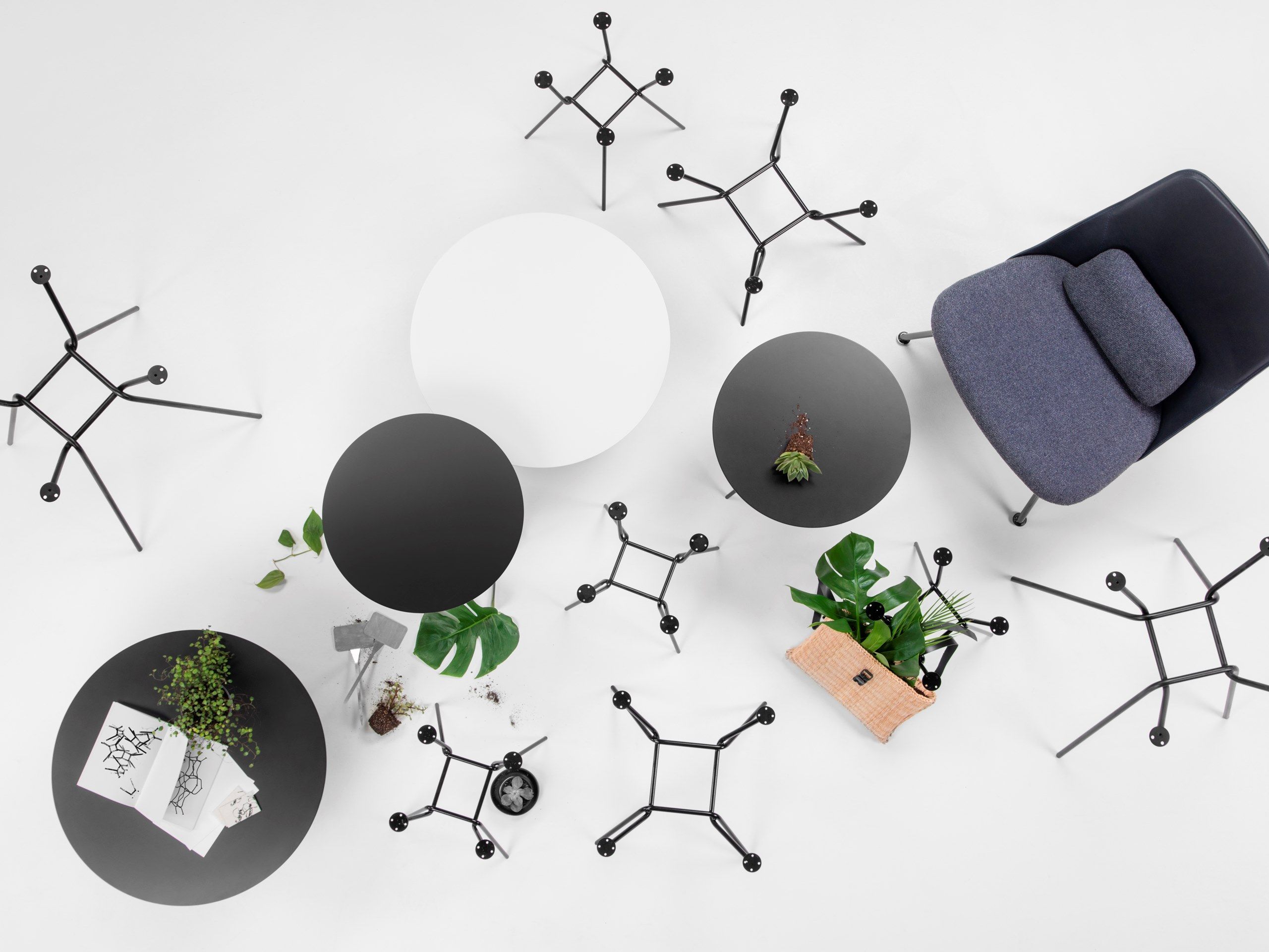 Круглый журнальный столик prostoria штамм ARCH-00147068