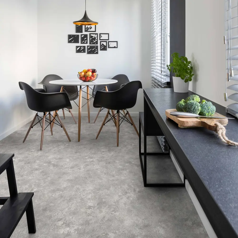 Линолеум Santreyd Noventis Мастер цемент - индустриальный стиль в интерьере 84771114 STLM-0890017