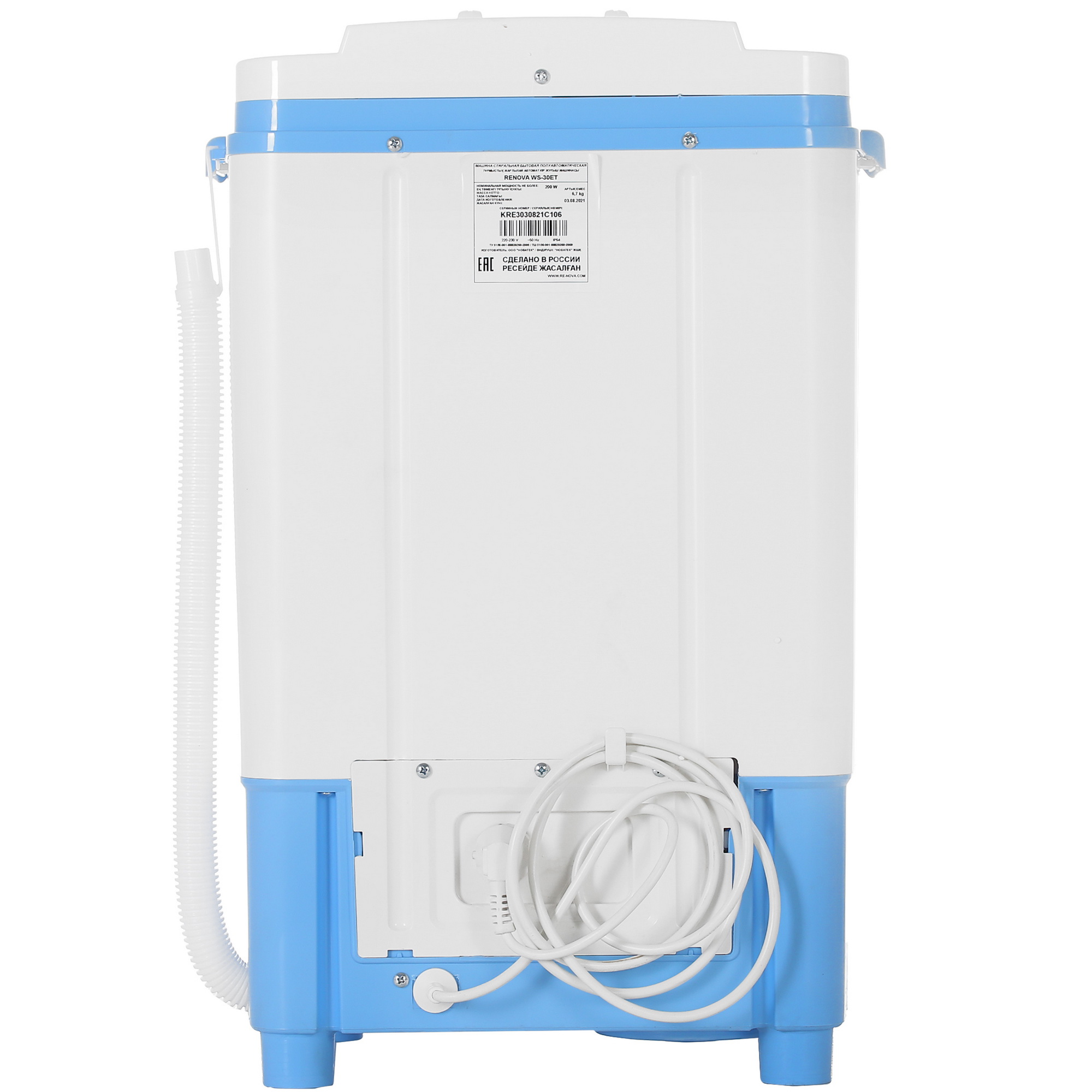 1035287 Стиральная машина Renova WS-30T/ET STDN-0042597 - Вид №8