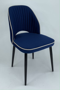 90347655 Стул кухонный Скарлет мебель для столовой/мебель для гостиной цвет синий STLM-0195034 MILAVIO