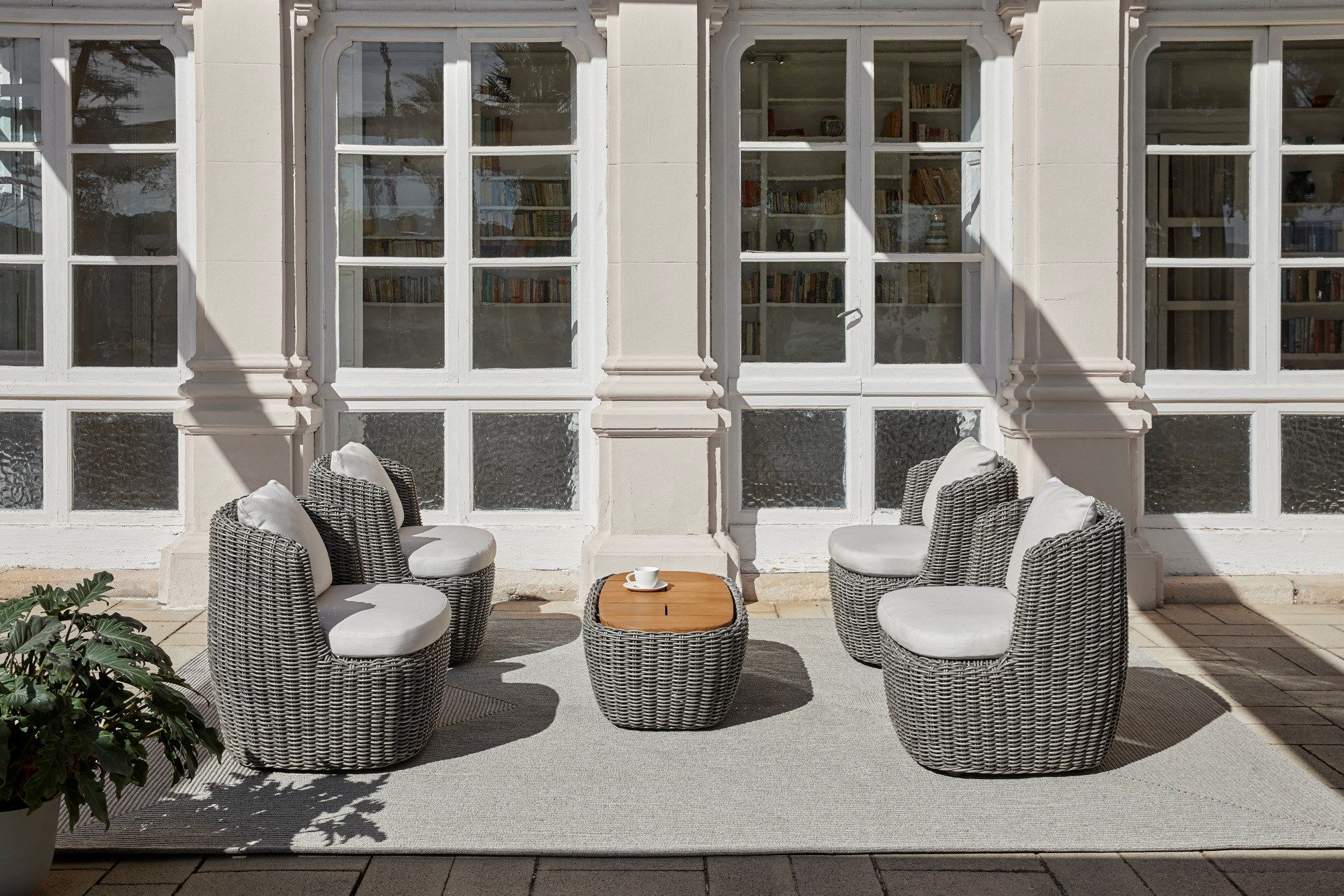 Садовое кресло Shintotex® с подлокотниками POINT Heritage ARCH-00126240 - Вид №1