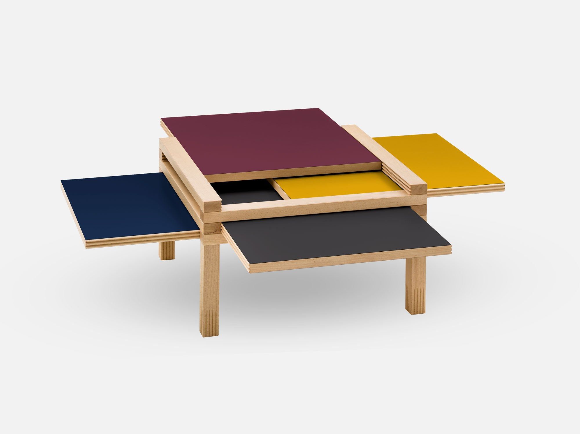 Низкий журнальный столик из массива дерева SCULPTURES JEUX Par ARCH-00033855 - Вид №10