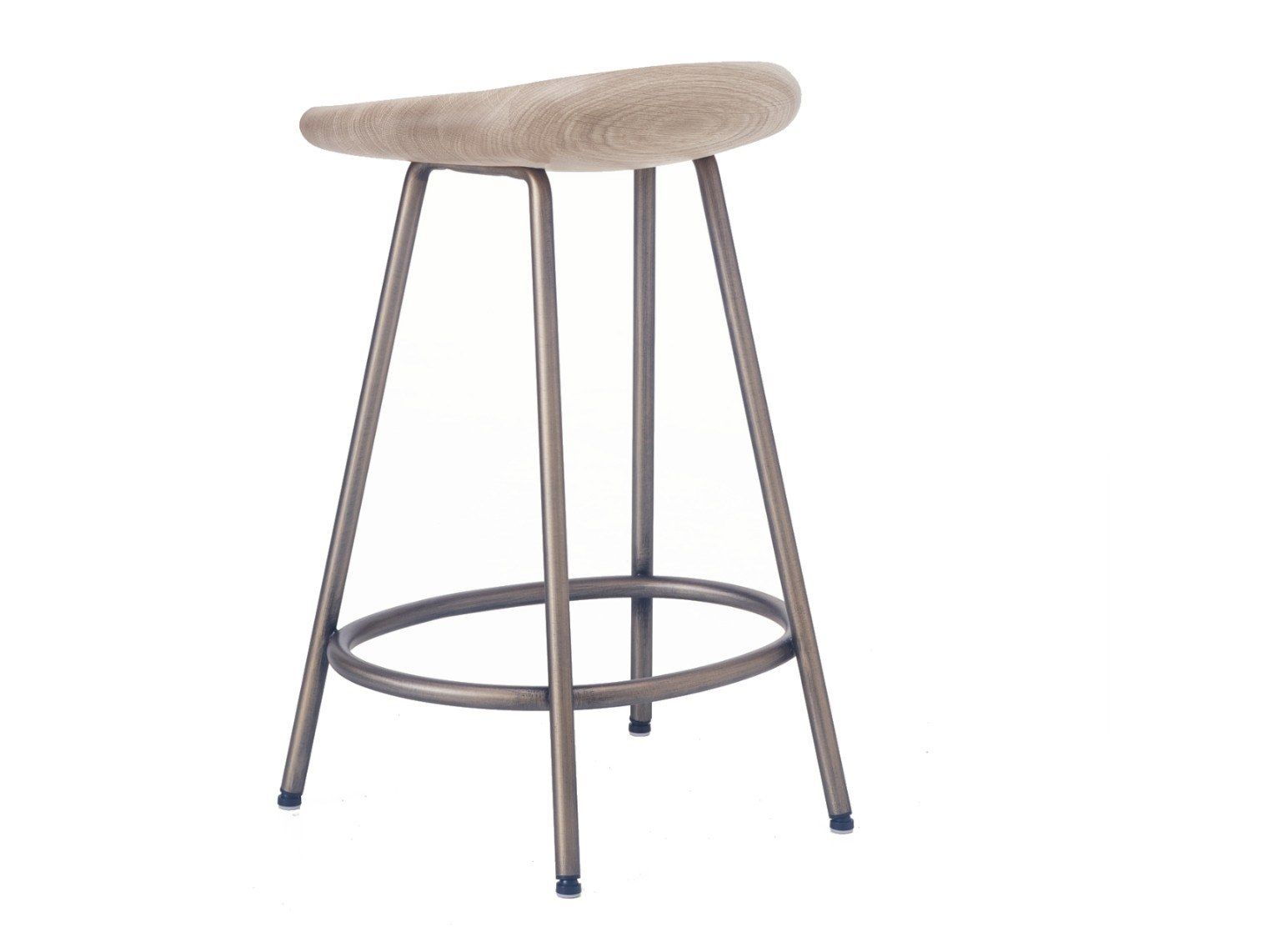 Стул из стали и дерева BassamFellows ARCH-00018126 - Вид №2