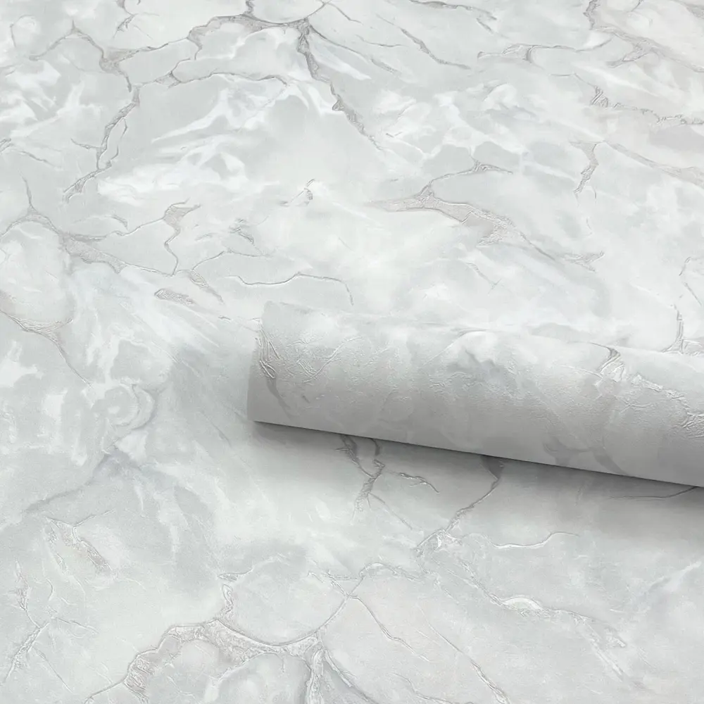 Флизелиновые обои Erismann Levita с эффектом камня, серые, 1.06 м 89426022 STLM-1569236 - Вид №1