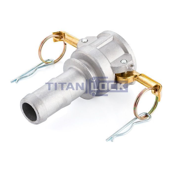 Камлок алюминиевый тип С, розетка с хвостовиком 2 1/2", TL250CAL TITAN LOCK  - Вид №4