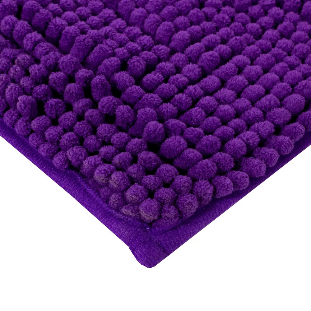 Коврик для ванной комнаты «Merci» 45х70 см цвет фиолетовый АКВАДЕКОР STLM-2152547 - Вид №1