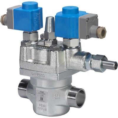 Danfoss ICLX — двухступенчатые клапаны ICLX 50 (D 50) Клапан соленоидный 027H5040 