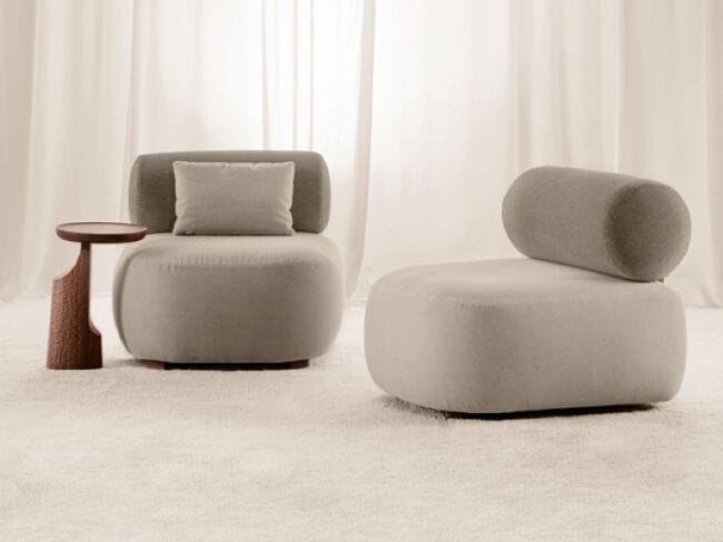 Круглый журнальный столик из массива дерева Vibieffe Quite luxury ARCH-00077320 - Вид №3