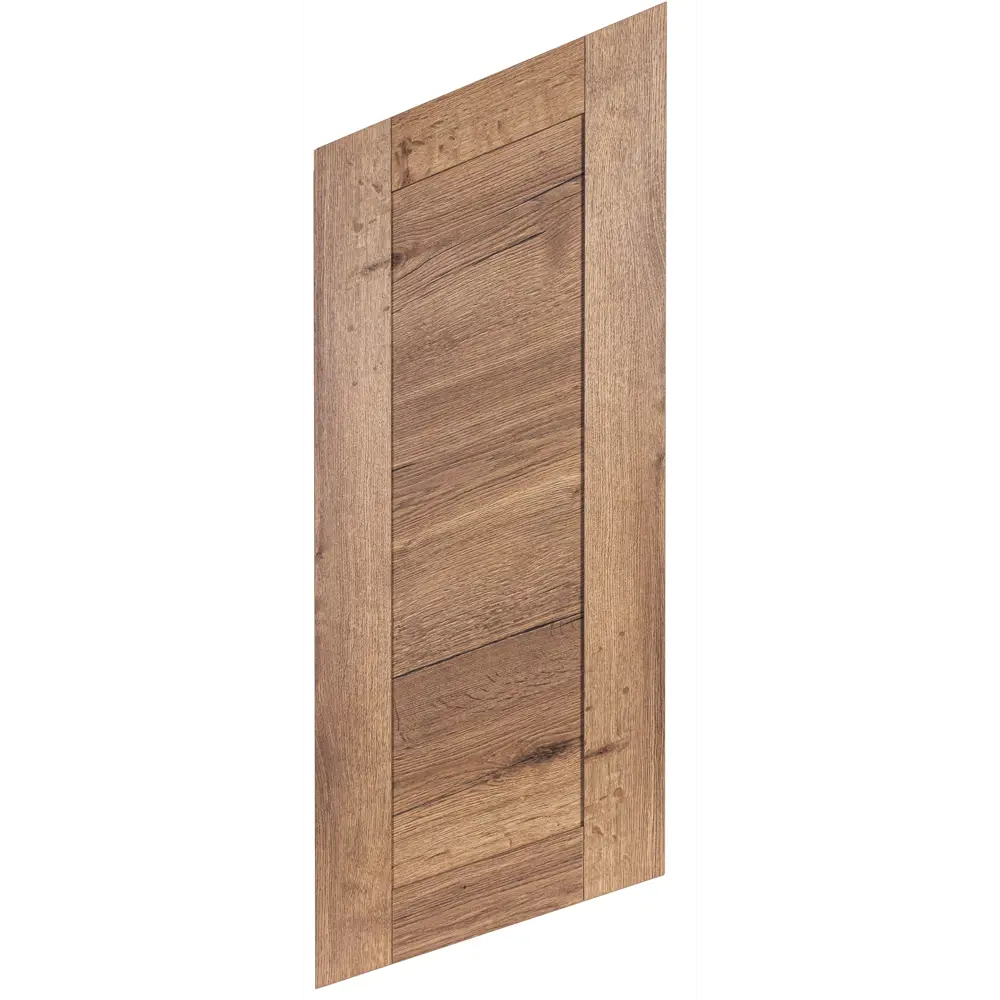 Фасад кухонного шкафа Рошаль 39.7x102.1 см KONSENSA ЛДСП цвет темное дерево STLM-2096578 - Вид №1