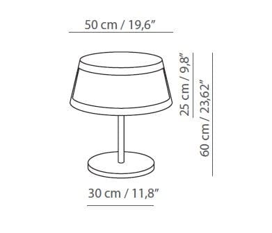 Ткань галогенная настольная лампа Tooy Lilly ARCH-00013608