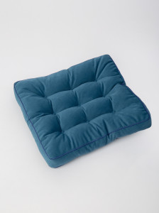 90801569 Подушка для стула PB9/Синий, 40x40 см, цвет синий STLM-0388506 BIO-LINE
