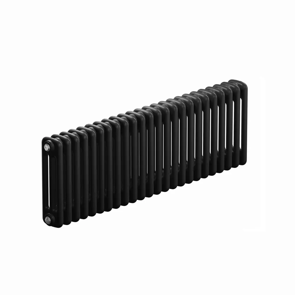 Радиатор трубчатый Rifar Tubog TUB 3037-24AN 300/107 24 секции боковое подключение сталь черный STLM-2142361