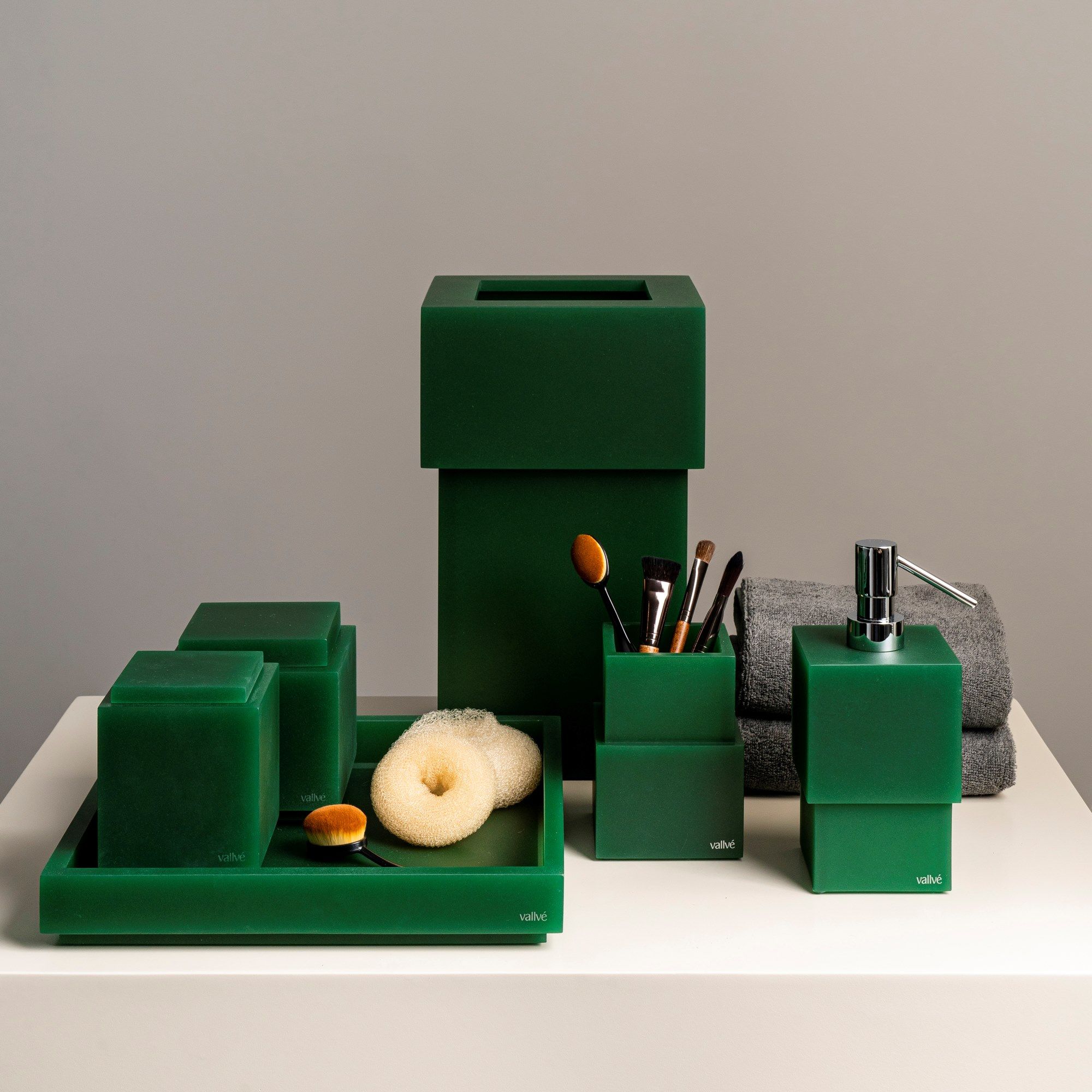 Мусорная корзина из смолы Vallvé метр ARCH-00052563 - Вид №5