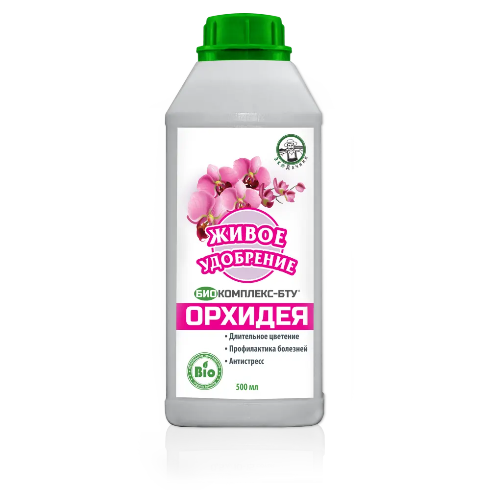 Живое удобрение ЭкоДачник для орхидей 500мл 84180795 STLM-2133848 Santreyd 