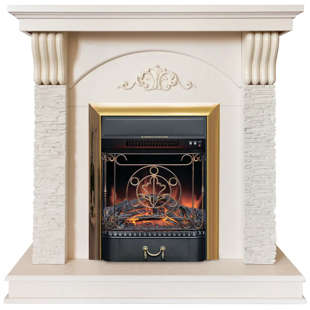 Обрамление Corfino под очаг Eugene белый дуб REALFLAME STLM-2065840 - Вид №2