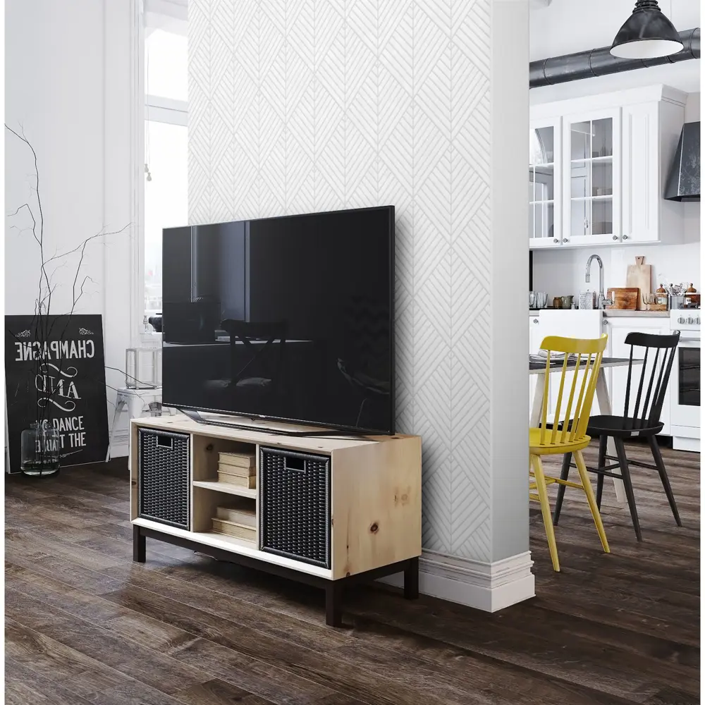 Обои флизелиновые Victoria Stenova Axioma белые 1.06 м 988901 STLM-2190332 - Вид №3