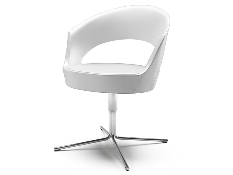 Ткань спиц поворотный стул с подлокотниками Cizeta MIDA ARCH-00071099