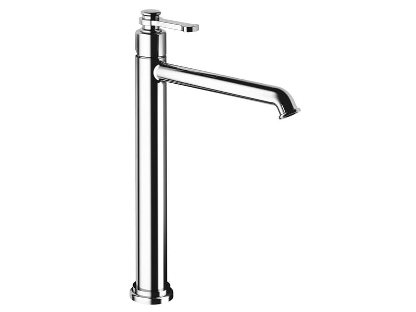 Высокий однорычажный смеситель для раковины со сливом CRISTINA Rubinetterie Маяк ARCH-00058992